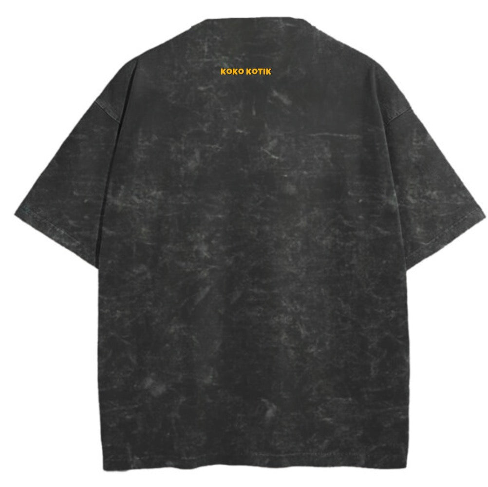 Playera Unisex Oversize Heavyweight Mineral Wash Vintage