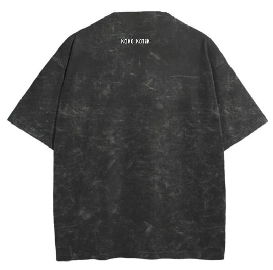 Unisex Oversized Heavyweight Mineral Wash Vintage T-Shirt