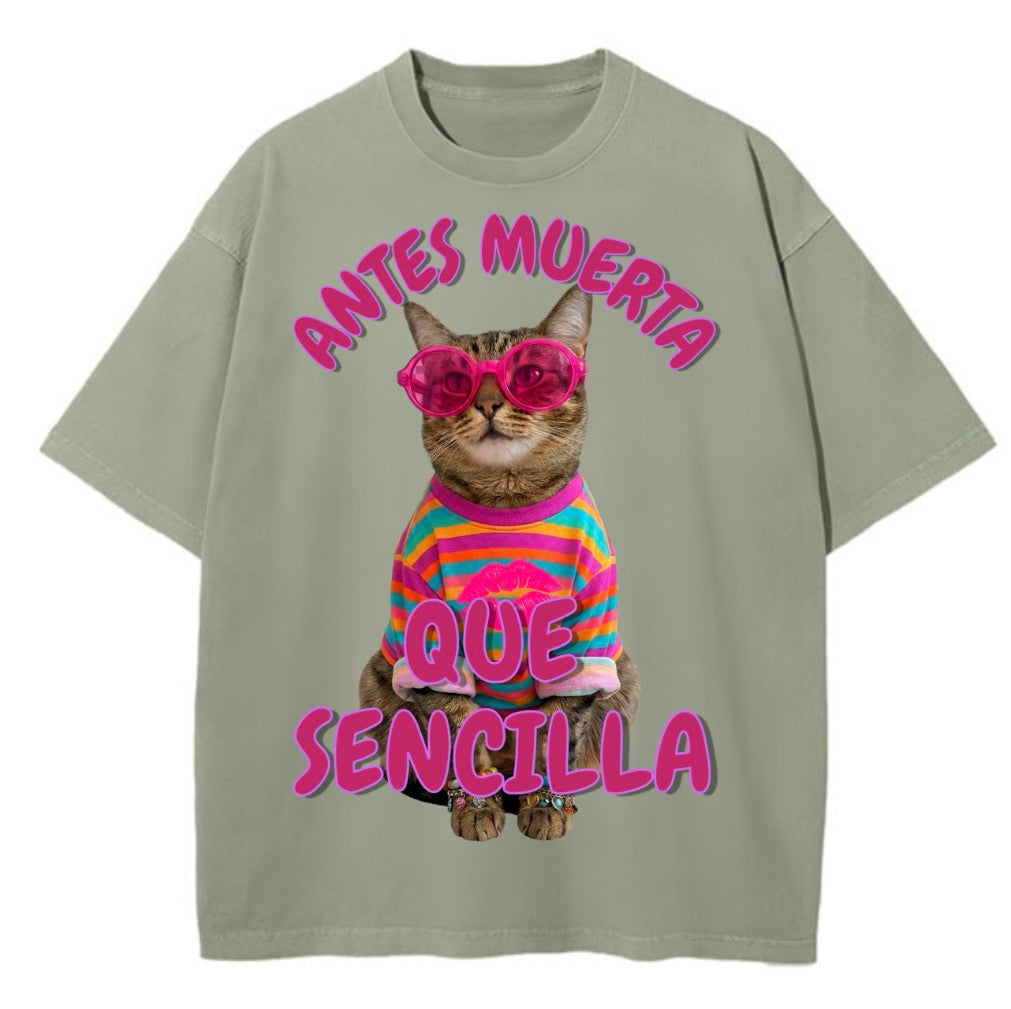 Playera Unisex Oversize Heavyweight