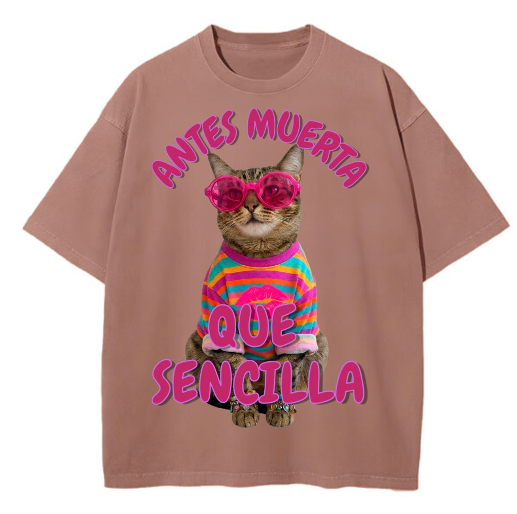 Playera Unisex Oversize Heavyweight