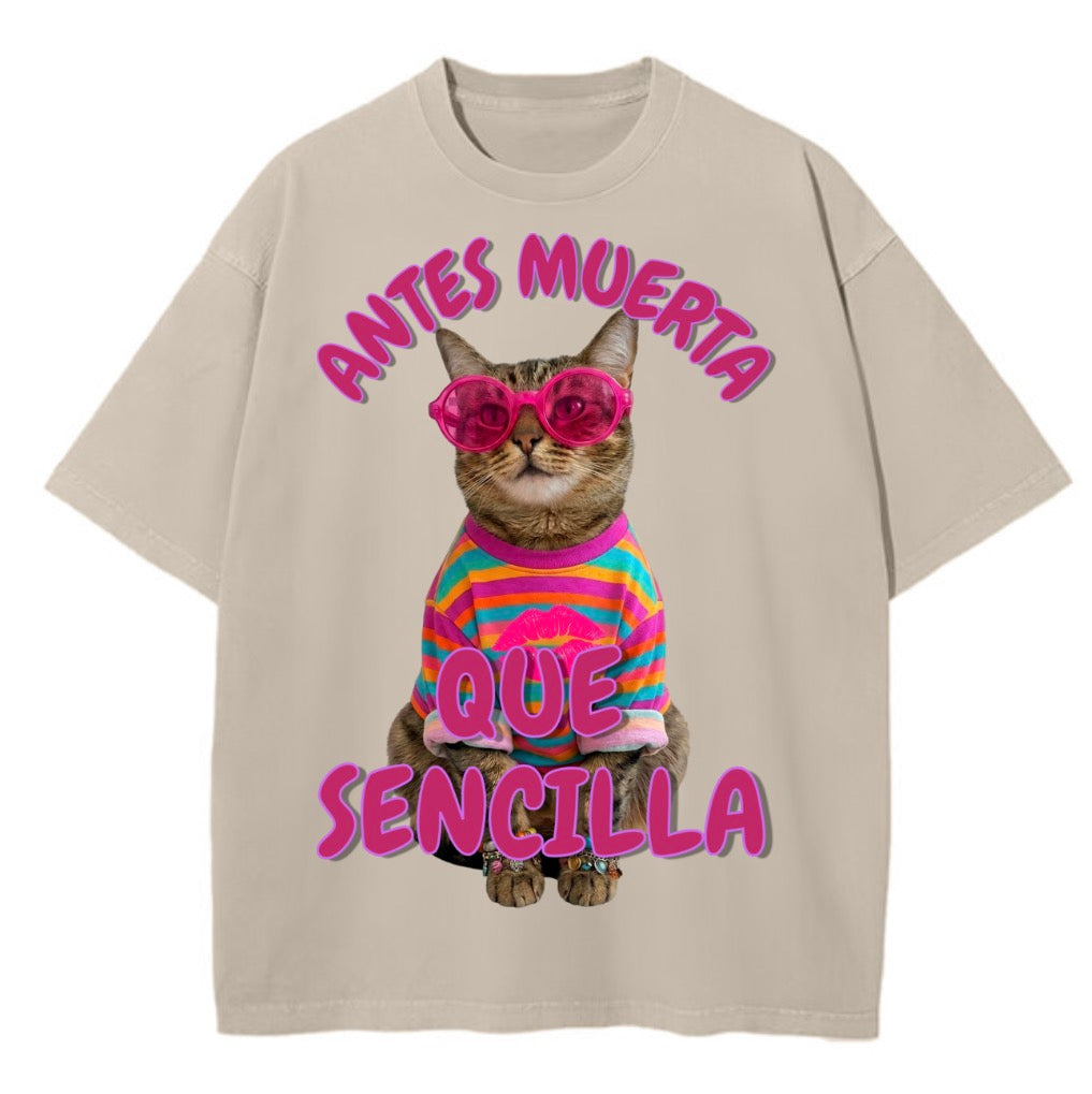 Playera Unisex Oversize Heavyweight