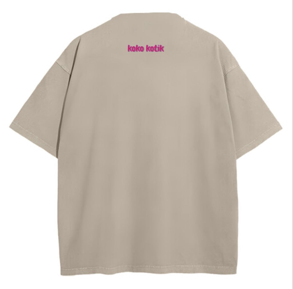 Playera Unisex Oversize Heavyweight