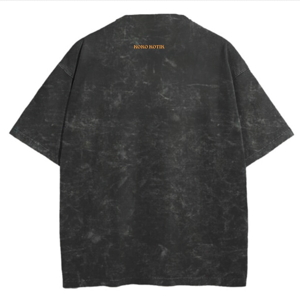 Playera Unisex Oversize Heavyweight Mineral Wash Vintage