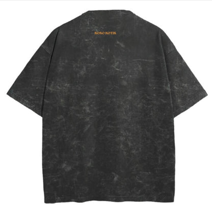 Playera Unisex Oversize Heavyweight Mineral Wash Vintage