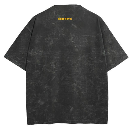 Playera Unisex Oversize Heavyweight Mineral Wash Vintage
