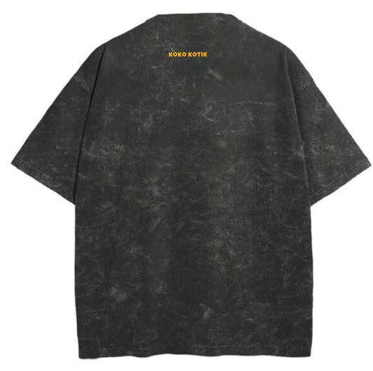Playera Unisex Oversize Heavyweight Mineral Wash Vintage