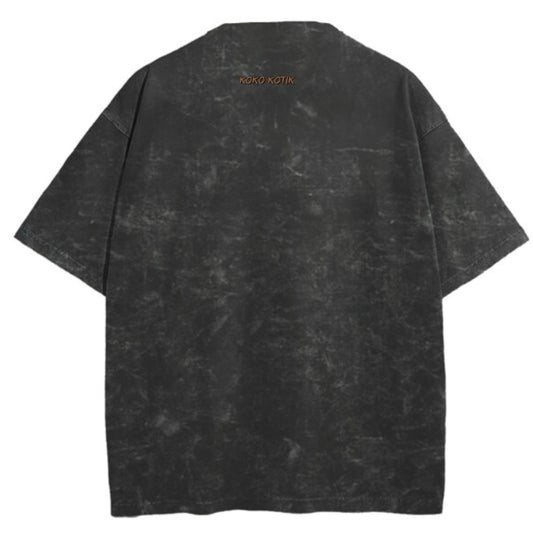 Playera Unisex Oversize Heavyweight Mineral Wash Vintage