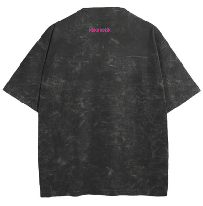 Playera Unisex Oversize Heavyweight Mineral Wash Vintage