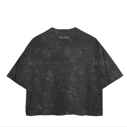Unisex Boxy Fit Mineral Wash Heavyweight Vintage T-Shirt