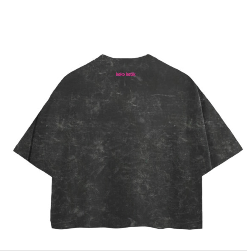 Unisex Boxy Fit Mineral Wash Heavyweight Vintage T-Shirt