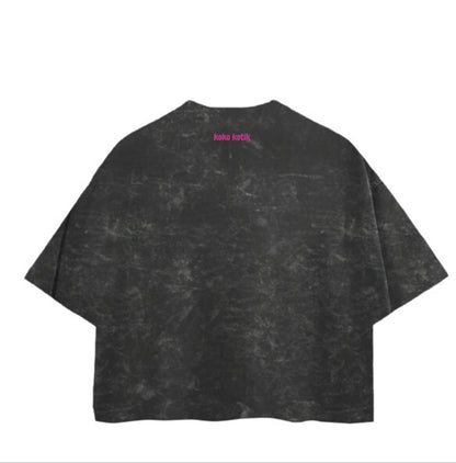 Unisex Boxy Fit Mineral Wash Heavyweight Vintage T-Shirt