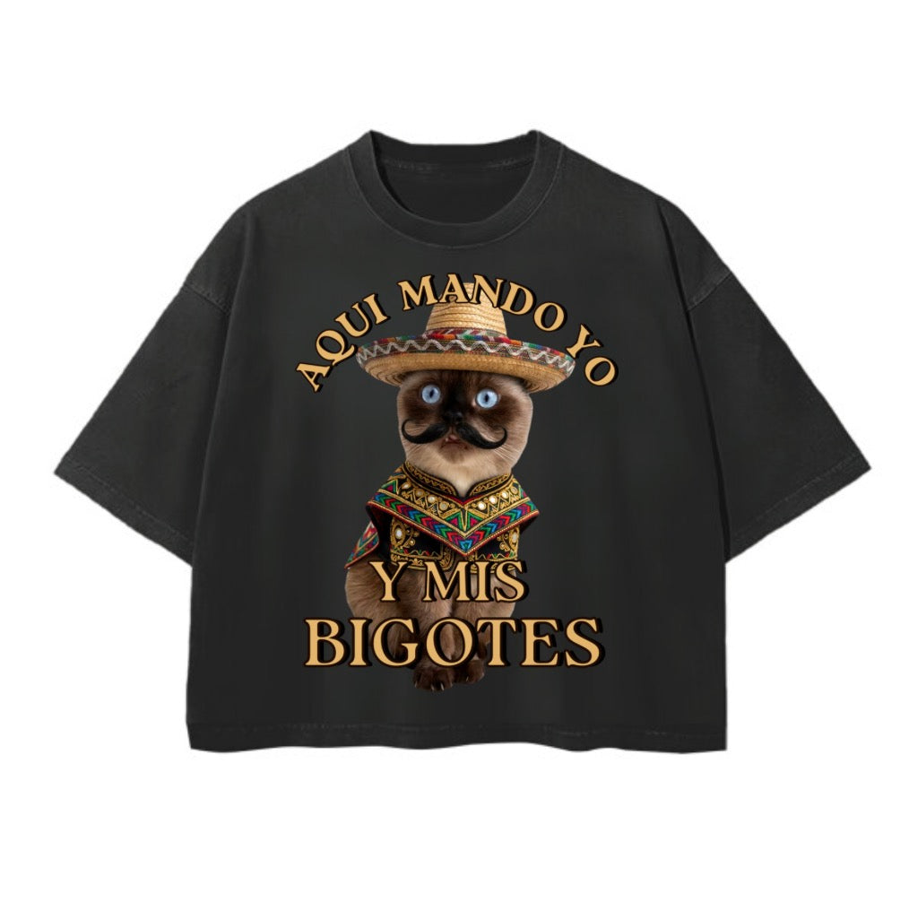 Playera Unisex Boxy Fit Oversize Heavyweight