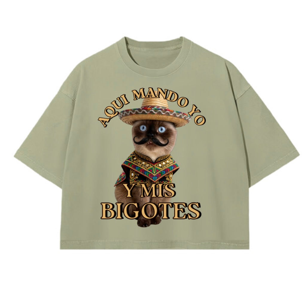 Playera Unisex Boxy Fit Oversize Heavyweight