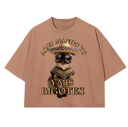 Playera Unisex Boxy Fit Oversize Heavyweight