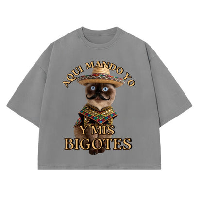 Playera Unisex Boxy Fit Oversize Heavyweight