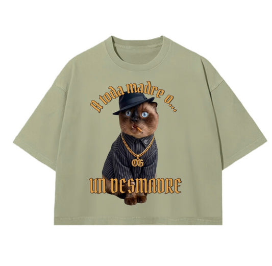 Playera Unisex Boxy Fit Oversize Heavyweight