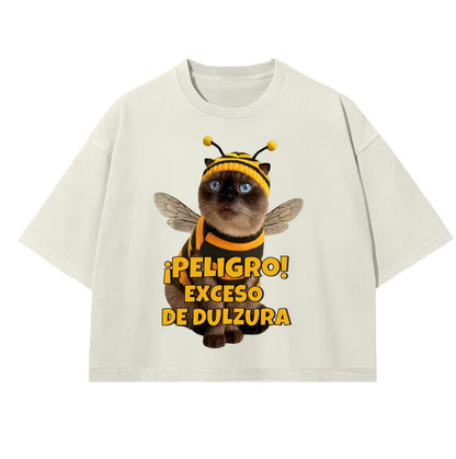 Playera Unisex Boxy Fit Oversize Heavyweight