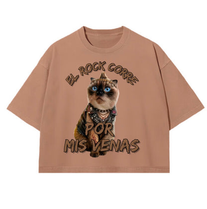 Playera Unisex Boxy Fit Oversize Heavyweight