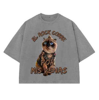 Playera Unisex Boxy Fit Oversize Heavyweight