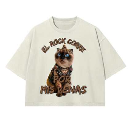 Playera Unisex Boxy Fit Oversize Heavyweight