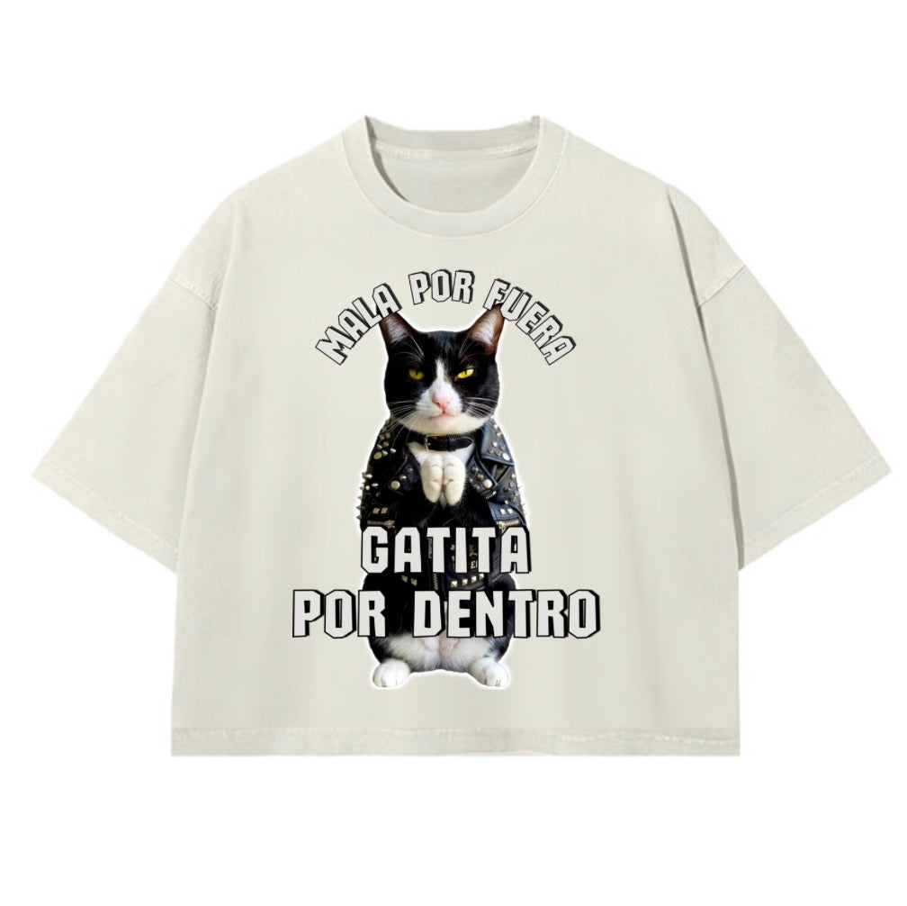 Playera Unisex Boxy Fit Oversize Heavyweight