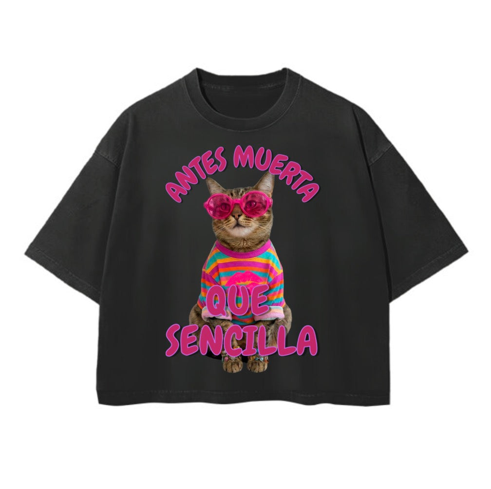 Playera Unisex Boxy Fit Oversize Heavyweight