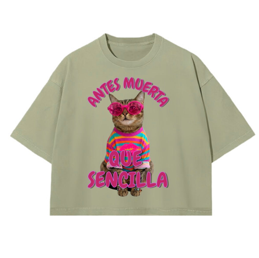 Playera Unisex Boxy Fit Oversize Heavyweight