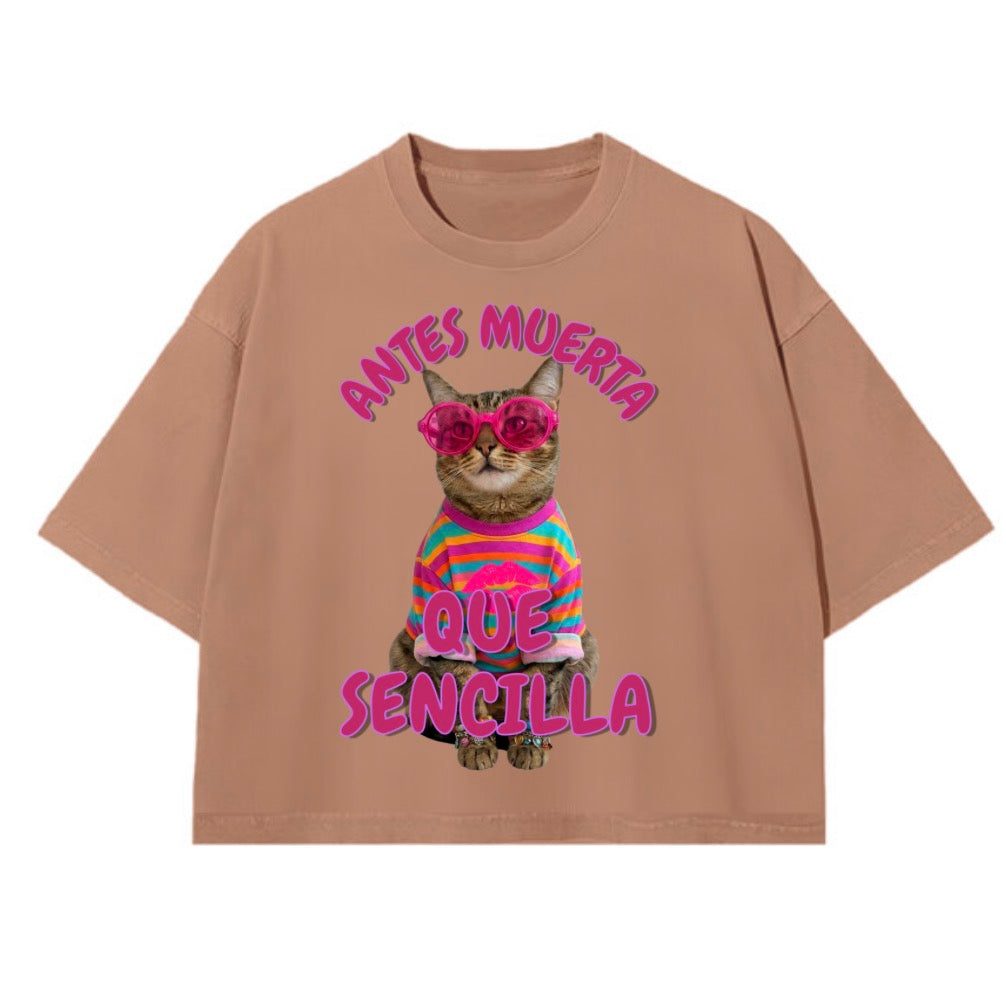 Playera Unisex Boxy Fit Oversize Heavyweight