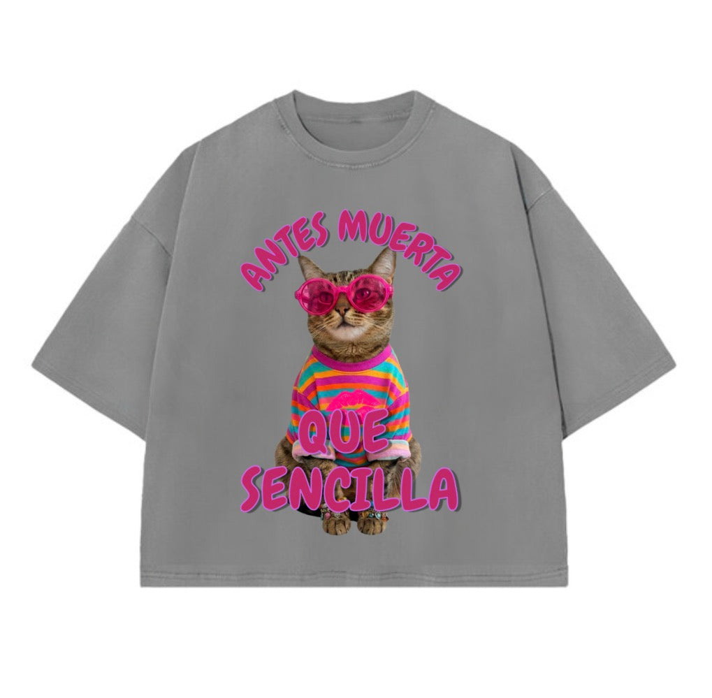 Playera Unisex Boxy Fit Oversize Heavyweight