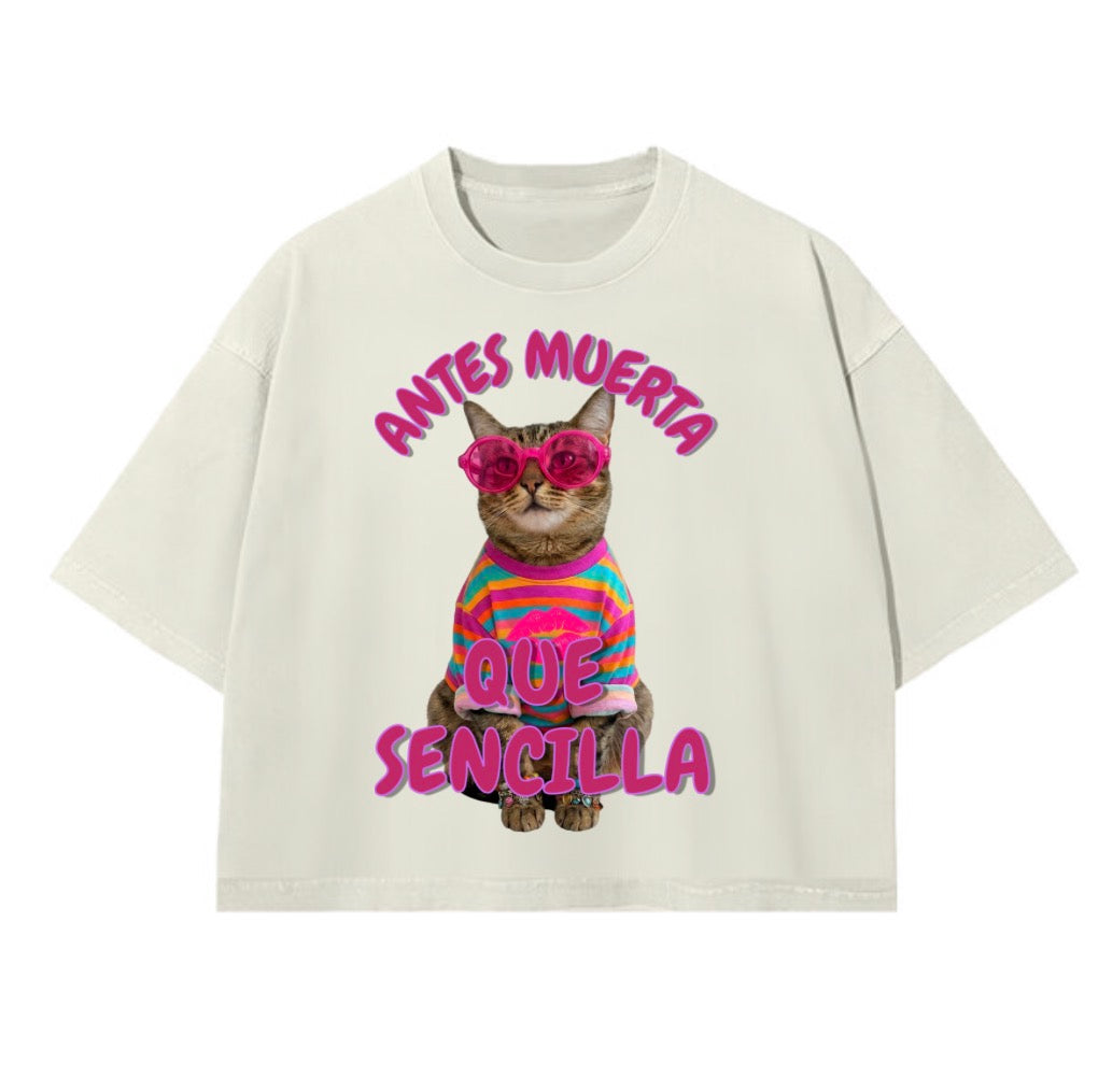 Playera Unisex Boxy Fit Oversize Heavyweight