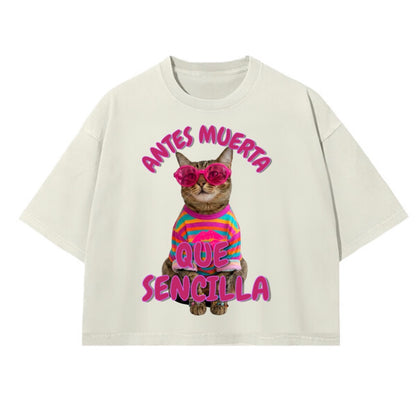 Playera Unisex Boxy Fit Oversize Heavyweight
