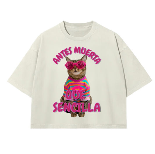 Playera Unisex Boxy Fit Oversize Heavyweight