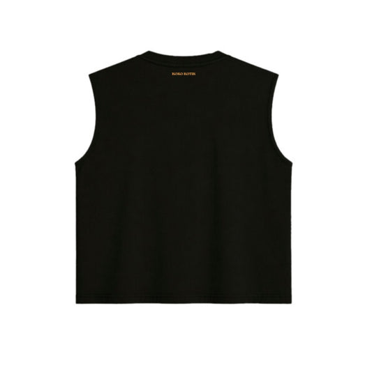 Playera Sin Mangas Boxy Fit Heavyweight