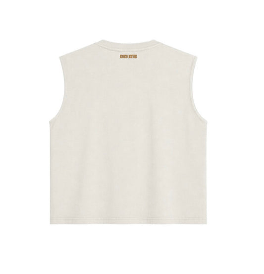 Playera Sin Mangas Boxy Fit Heavyweight