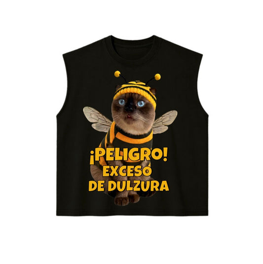 Playera Sin Mangas Boxy Fit Heavyweight