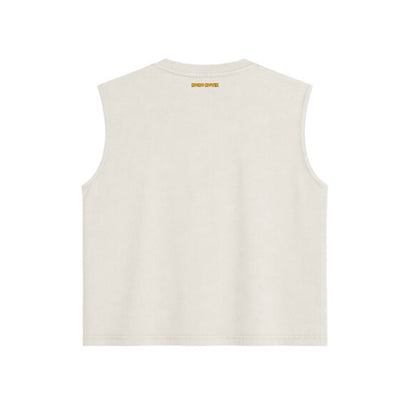 Playera Sin Mangas Boxy Fit Heavyweight