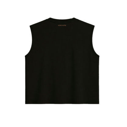 Boxy Fit Heavyweight Sleeveless T-Shirt