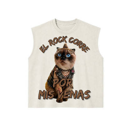 Boxy Fit Heavyweight Sleeveless T-Shirt