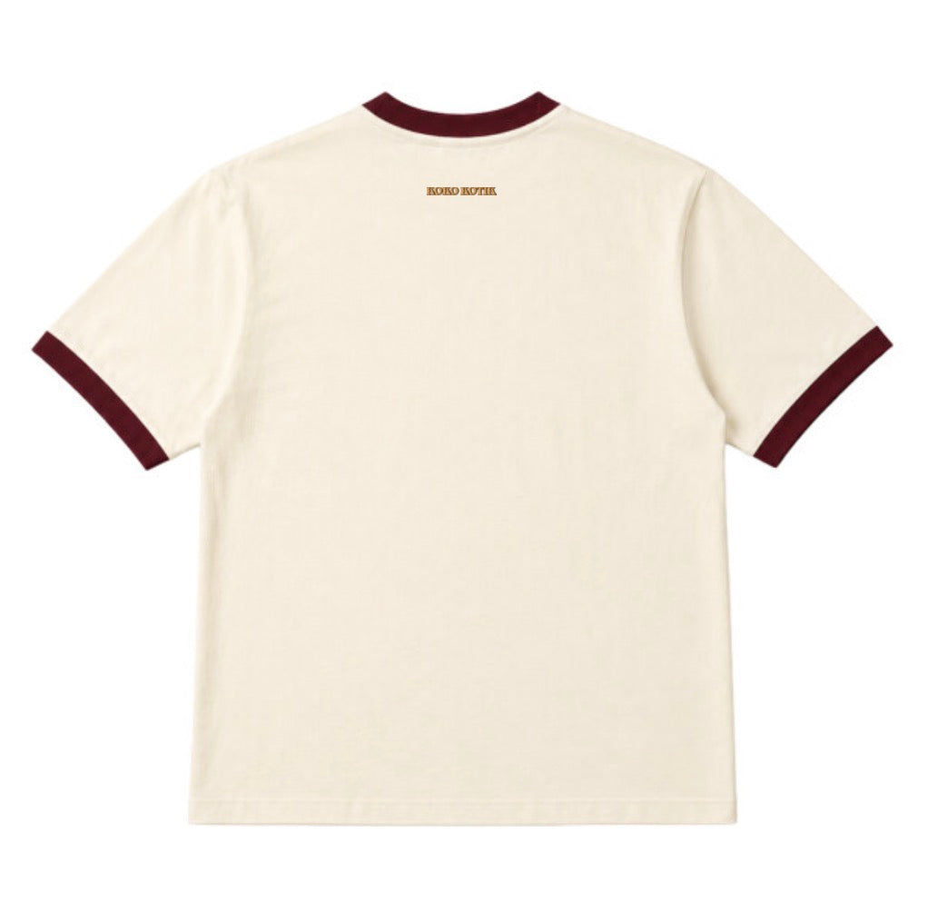Playera Ringer Unisex Vintage