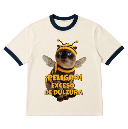 Playera Ringer Unisex Vintage