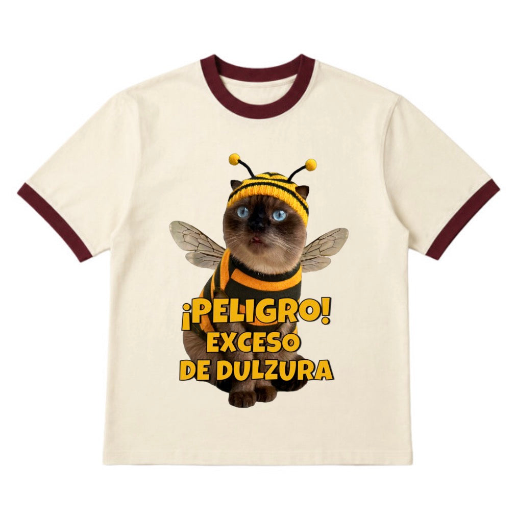 Playera Ringer Unisex Vintage