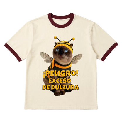 Playera Ringer Unisex Vintage