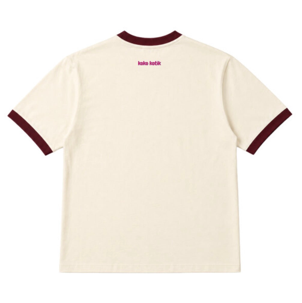 Playera Ringer Unisex Vintage