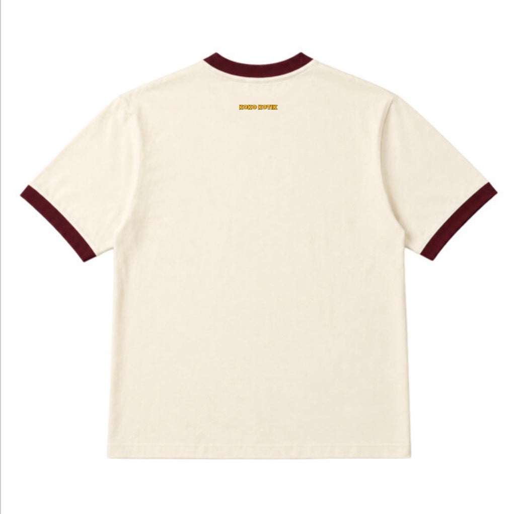 Playera Ringer Unisex Vintage