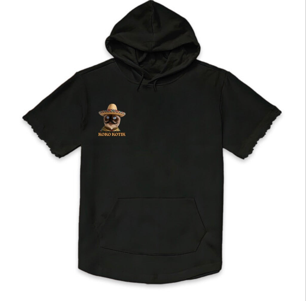 Hoodie Unisex Manga Corta
