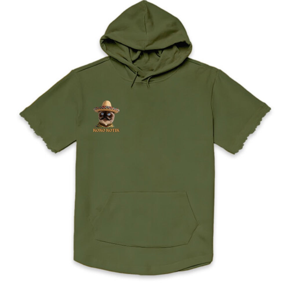 Hoodie Unisex Manga Corta