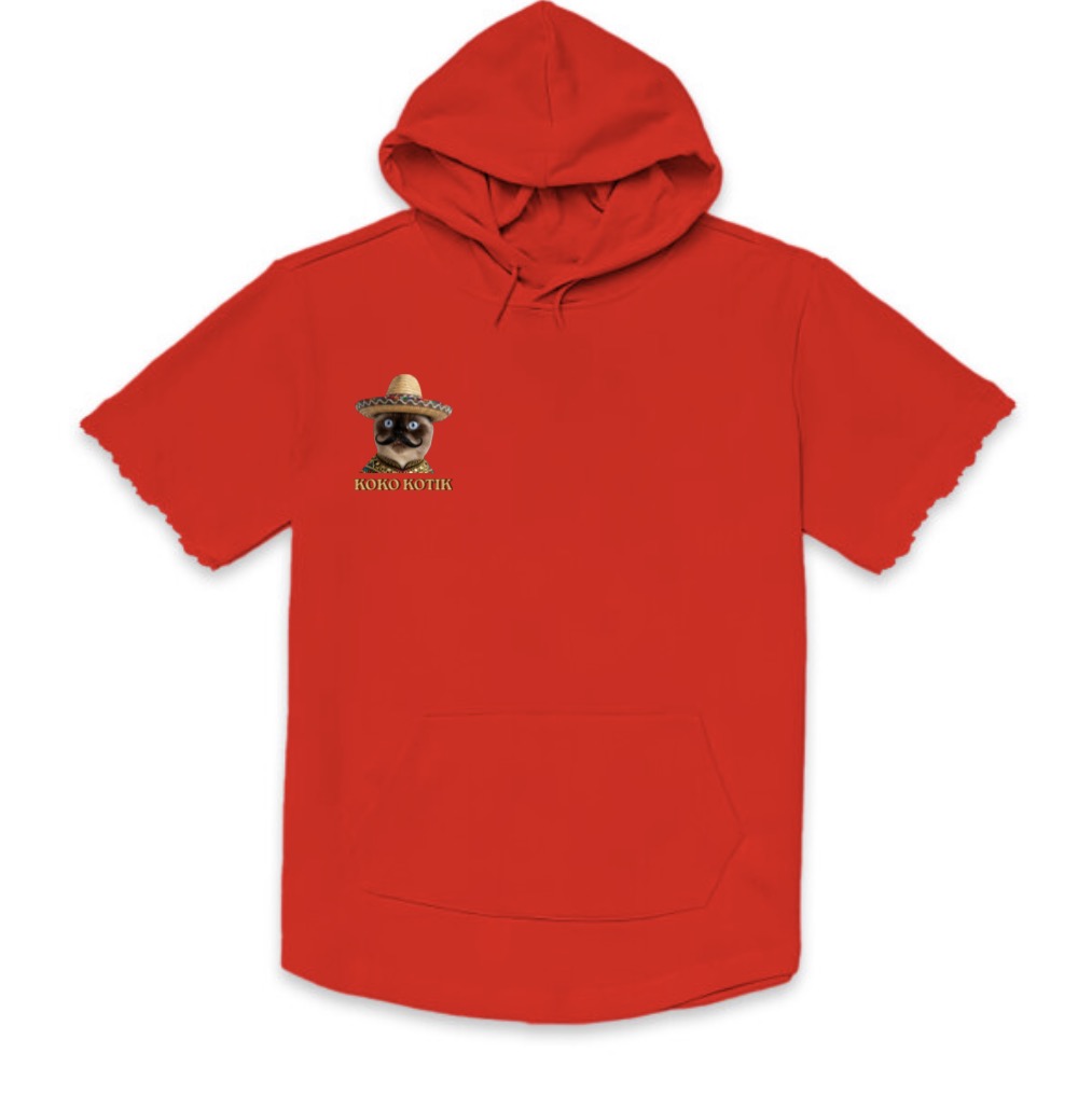 Hoodie Unisex Manga Corta