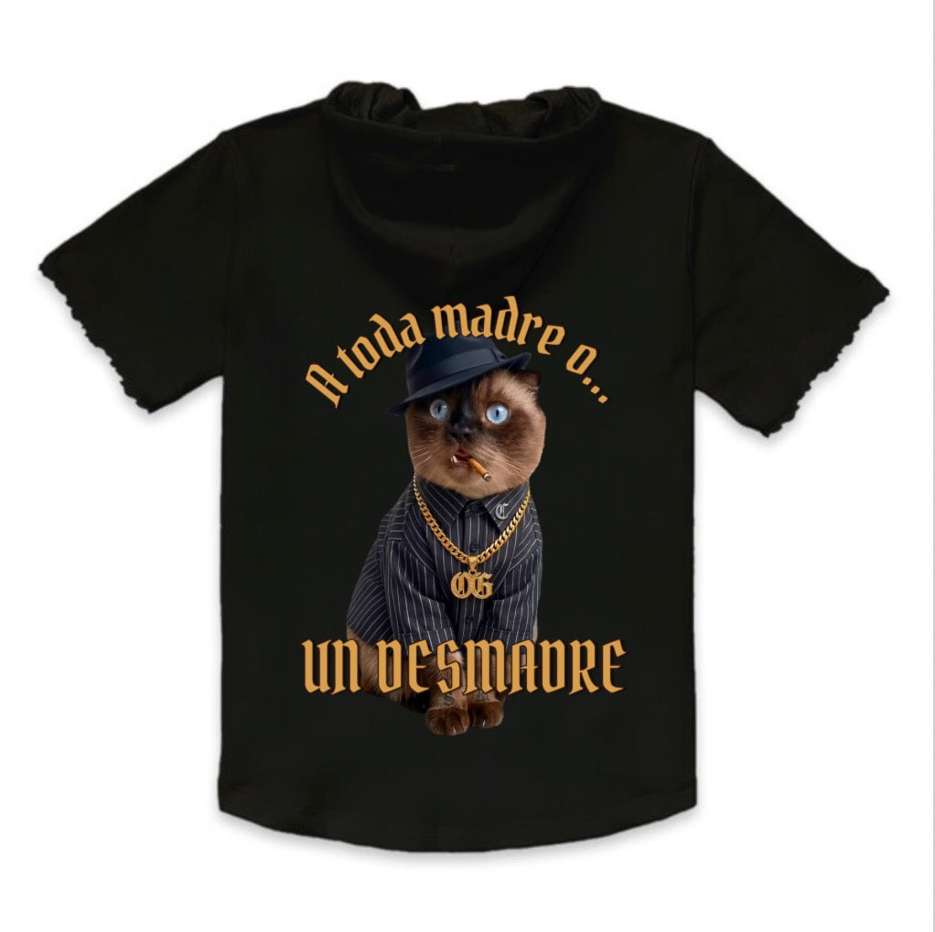 Hoodie Unisex Manga Corta