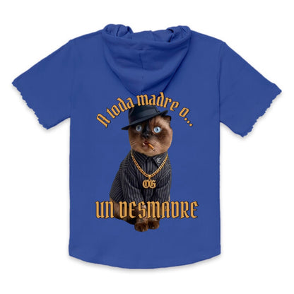 Hoodie Unisex Manga Corta
