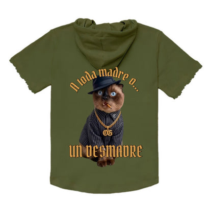 Hoodie Unisex Manga Corta